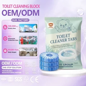 Toilet Tank Cleaning Tablets Deodorizing Lavender Scent OEM ODM