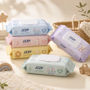Top-Ranked Disposable Wet Wipes for Baby’s Skin Care for Household Use Pure Water Wipes