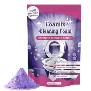 Touch-Free Foaming Cleaning Powder with Fast-Foaming Formula