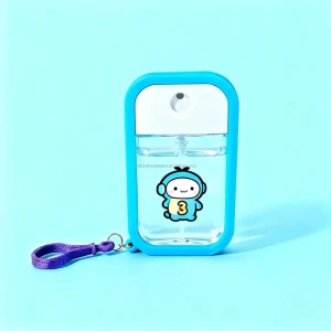Touchsea Custom Logo 38ml 45ml 30ml Kids Safe Hydrating Fragrant Credit Card Pocket Perfume Card Hand Sanitizing Gel Spray Land