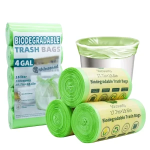 Trash Bags 30 Gallon Disposable Garbage Bags Biodegradable Trash Bags for Kitchen Waste