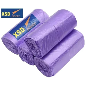 Trash Bags for Kitchen HDPE Garbage Bags Anti-Puncture Household Bin Liners Factory Direct