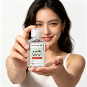 Travel Size 2oz/60ml Hand Sanitizer Gel With Flip Cap Bottle