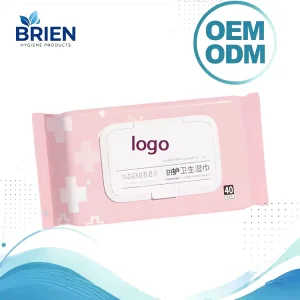 Travel Size Feminine Wet Wipes Alcohol Free Disposable Intimate Feminine Wipes for Women Daily Personal Care