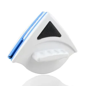 Triangle Clean Corner Double Sided Glass Cleaner Strong Magnetic Window Squeegee Wiper