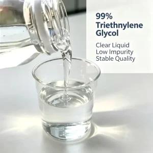 Triethylene Glycol TEG 99% CAS 112-27-6 Industrial & Food Grade High Purity Solvent Desiccant Extractant