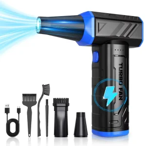 Turbo Jet Fan 130000RPM Brushless Motor Handheld Electric Air Duster Cordless Car PC Cleaning Blower