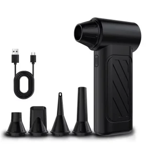 Turbo Jet Fan 130000RPM Brushless Motor Handheld Electric Air Duster Cordless Car PC Cleaning Blower