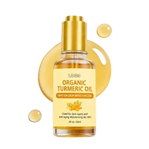 Turmeric Oil Skin Moisturizer Cream Natural Face Oil with Rosehip Oil for Dry Skin Hydrating Anti Aging Treatment for All Skin
