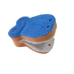 U-Shaped Non-Scratch Kitchen Dish Scrubber Sponge