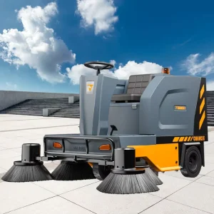 U190 Industrial Electric Floor Sweeper for Outdoor Roads and Parking Lots