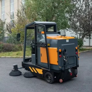 U190C Large Electric Ride-On Industrial Road Street Sweeper Car