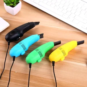 USB Keyboard Vacuum Cleaner and Duster Tool for Home, Sofa Crevices, and Car Seats