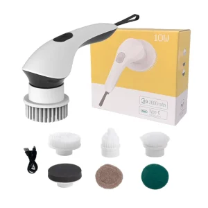 USB Rechargeable Electric Spin Scrubber for Kitchen Dishwashing