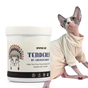 USMILEPET Degreaser Pet Shampoo Deep Cleanse Cat Coats Removes Excess Oils Cat Bath De-greaser Balm for Cats