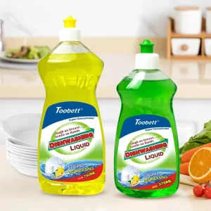 Ultra Clean Fresh Scent Dishwashing Liquid Powerful Grease Cutting Formula for Tableware Gentle Hands Sparkling Dishes Every