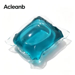 Ultra Concentrated Eco-Friendly Disposable Gel Single Chamber Laundry Pods for Apparel Stain Removal Anti-Bacterial Color