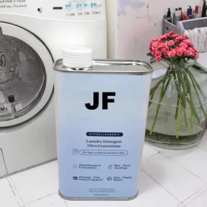 Ultra Concentrated Laundry Detergent Stainless Steel Packaging Fully Recyclable Metal Cans WASH Product