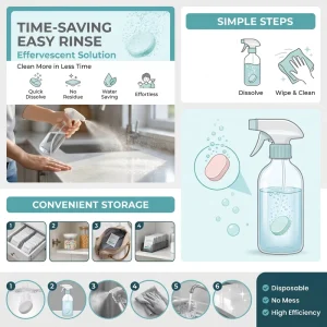 Ultra Concentrated Professional Grade Multi Surface Tablets Commercial Strength Deep Clean All Purpose Refills