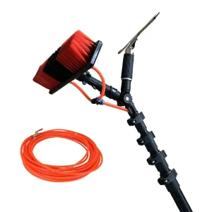 Ultra Light Telescopic Cleaning Tools Water Fed Poles for Glass Solar Panel Cleaning Equipment Brush