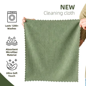 Ultra Soft Cleaning Cloth Microfiber Cloth Super Absorbent Stocked Powerful Cleaning for Cleaning