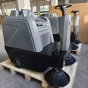 Ultra-Thin Intelligent Sweeping Robot for Narrow Aisles, Lithium Battery, Factory and Workshop Cleaning
