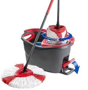 Ultra-fine Fiber Mop and Bucket Set Household Cleaning Products with 360 Rotating Steel Handle for Floor Cleaning