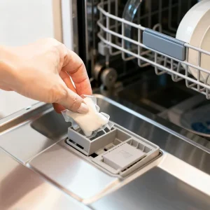 UltraWash Dishwasher Pods Biobased Dishwashing Pods Power Deep Clean Dishwasher Detergent Tablets for Sparkling Shiny Dishes