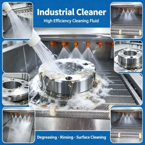 Ultrasonic Cleaning Solution Water Based Metal Degreaser for Precision Machined Parts and Industrial Components Cleaning