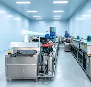 Ultrasonic Cleaning and Drying Machine for Aluminum Alloy Parts U-turn Automatic Degreasing Washing Equipment