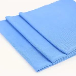 Ultrasonic Cutting Car Glass Cleaning Polishing Cloth Glass Clean Cloth Microfibre