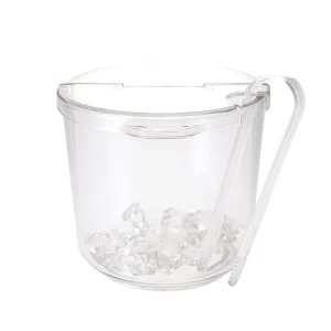 Unbreakable Bucket for Cocktail Small Ice Buckets with Lid Camping