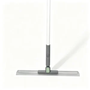 Universal Countertop Silicone Squeegee with Sliding Rotary Head Structure Simple Water Flushing for Daily Sanitation