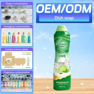 Universal Lemon Scented Hand Free Cleaning Apparel Liquid Detergent 5% 15% Active Ingredients Kitchen Deep Cleansing Disposable