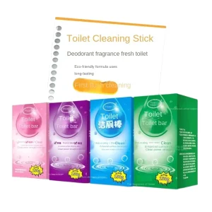 Upgraded Eco Friendly Plastic Concentrated Toilet Cleaner Stick with Fragrance for Deodorant and Scale Removal