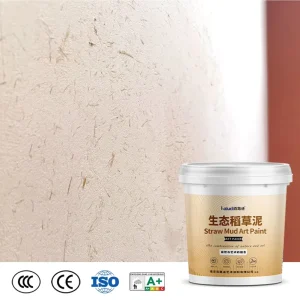 Urban Minimalist Straw Paint Fiber High-Adhesion Antibacterial Interior Wall Paint