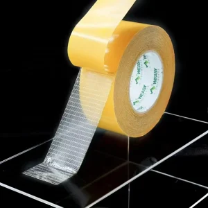 Used in Door Panels Protective Guards Dashboard Trims Double Sided Coated Cross weaved Filament Fiberglass Adhesive Tape 50mm