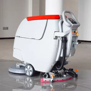 V2 Electric Self-Propelled Walk-Behind Floor Scrubber with 520mm Brush and 80L Recovery Tank for Commercial Use