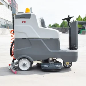 V6 Dual-Brush Marble Cleaning Machine and Industrial Floor Scrubber