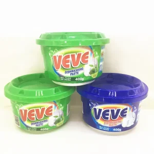 VEVE Eco Friendly Disposable Solid Dishwashing Detergent with 5% 15% Active Ingredients ISO Certified Deep Cleaning Paste Cream