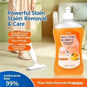 VML floor cleaner is a versatile and powerful tool for removing stains and wiping floors in bathrooms with wooden floor tiles