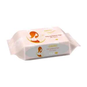 Vegan Flushable Makeup Remover Cleansing Face Wipes Adults Cleaning Face Custom Logo Accepted 10000 Bags 15*18