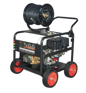 Vigor 30m Pipe Sewer Drain High Pressure Cleaner 16P Gasoline 130Bar 40L min Crankshaft Residue Free New 1 Year Warranty for