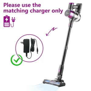 WW600-B Home and Hotel Cordless Stick Vacuum Cleaner for Hardwood Floors and Carpets