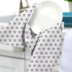 Waffle Woven Microfiber Quick-Dry Antimicrobial Kitchen Dish Cloths, Compressed and Washable for Kitchen Use