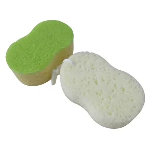 Waist Shaped Kitchen Dish Sponges Bowl Washing & Pot Cleaner Sponges Scouring Pads