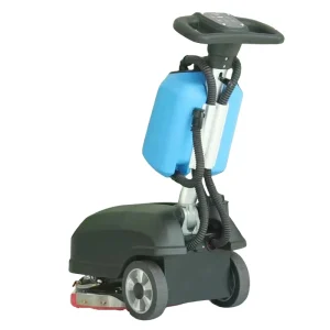 Walk-Behind 2-Brush Small Mini Floor Scrubber Electric Mop Floor Cleaning Machine