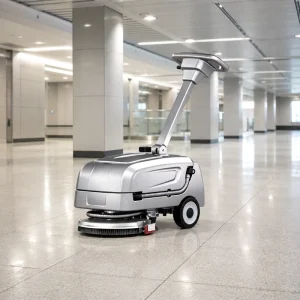 Walk Behind Floor Scrubber Dryer for Shopping Mall Granite Tile Floors