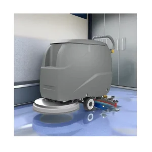 Walk-Behind Heavy-Duty Commercial Industrial Floor Scrubber for Workshop