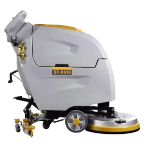 Walk behind Floor Scrubber SUTO ST X510 Battery Operated Commercial Floor Cleaner Machine for Mall Hospital School Floor Washing